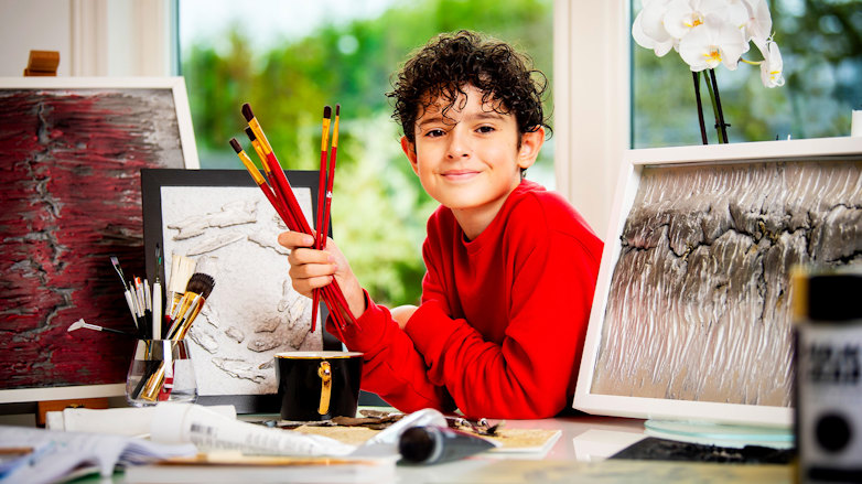 Kreativiteten flödar i Vincent Borghol Mpatsiaris vardag.