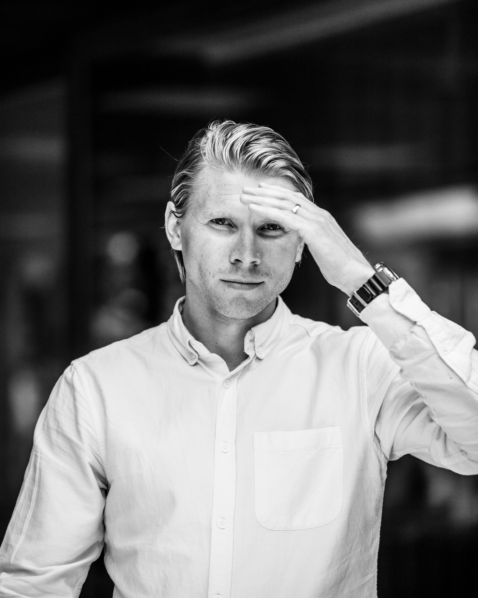 Porträtt av Hampus  Hagman