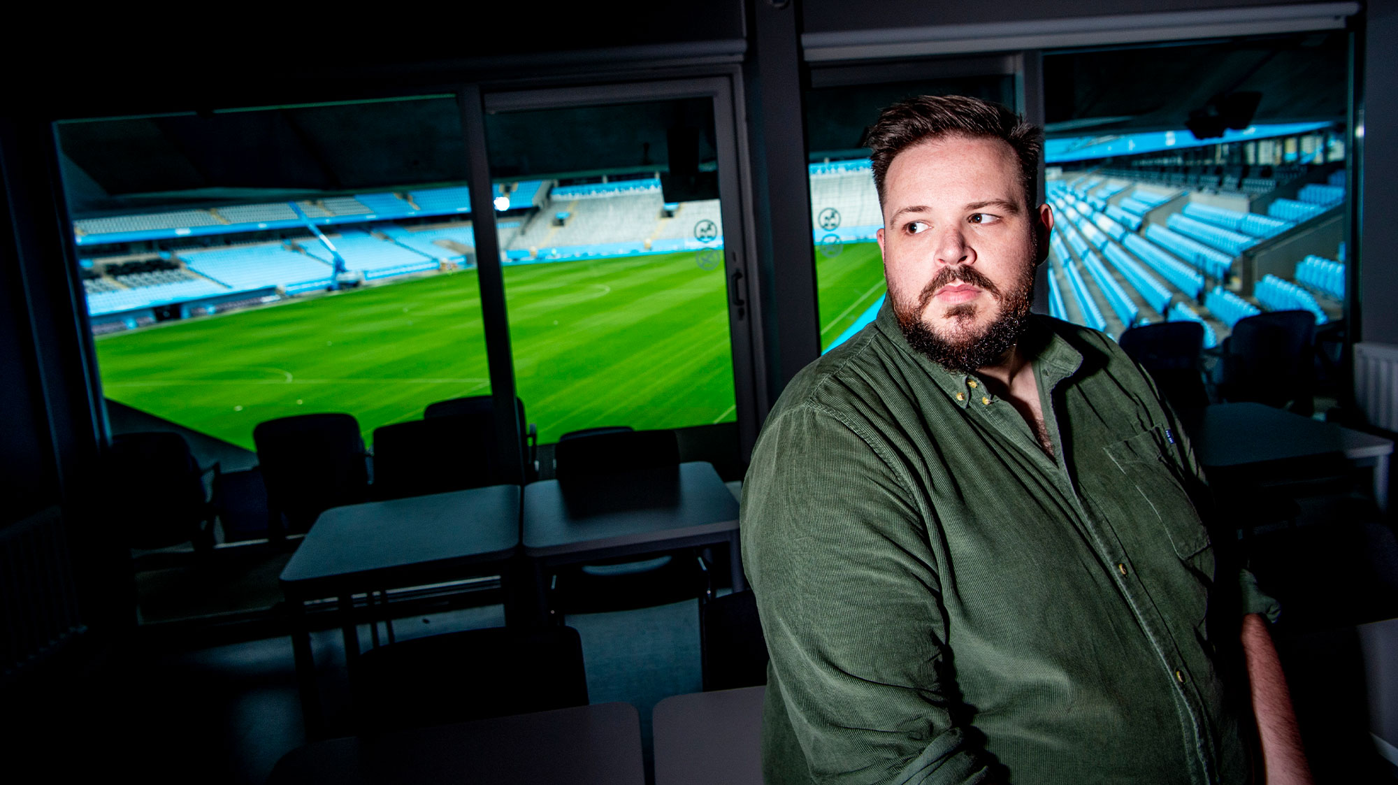 ”Elevernas betyg från nian stämmer inte alltid”, säger Daniel Johnson som undervisar i tyska och engelska pPå Malmö idrottsgymnasium.