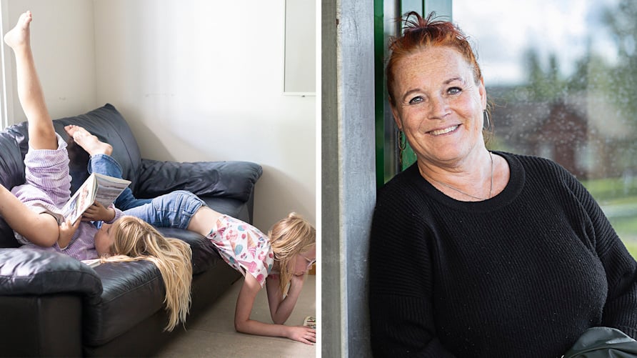 Carina Lindmark Jonsson är glad över att Tigerns fritidshem på Lejonströmsskolan har fått tillbaka egna lokaler.