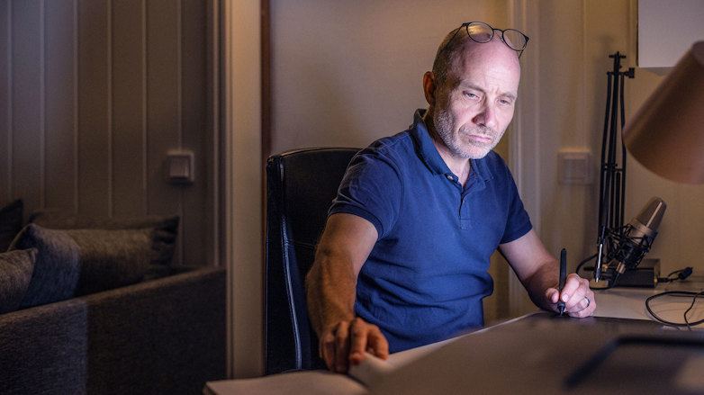 Henrik Bergs väg till att bli matematiklärare var inte helt spikrak – trots att han tidigt visste vad han ville.