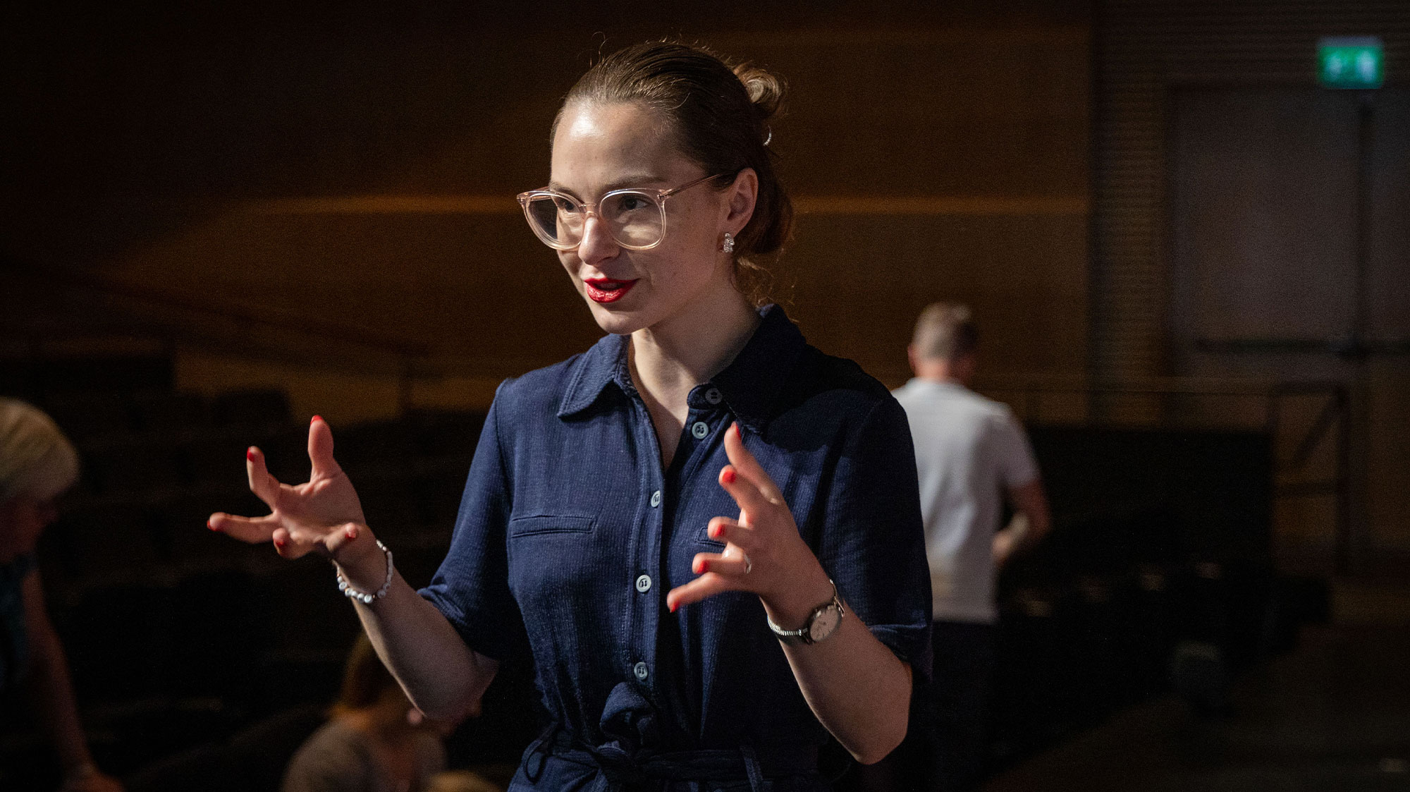 Lilian Helgason, ordförande för Sveriges elevråd.