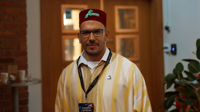 Mohamed Fettah, gymnasielärare på Moulay Ismail High School, Meknes, Marocko.
