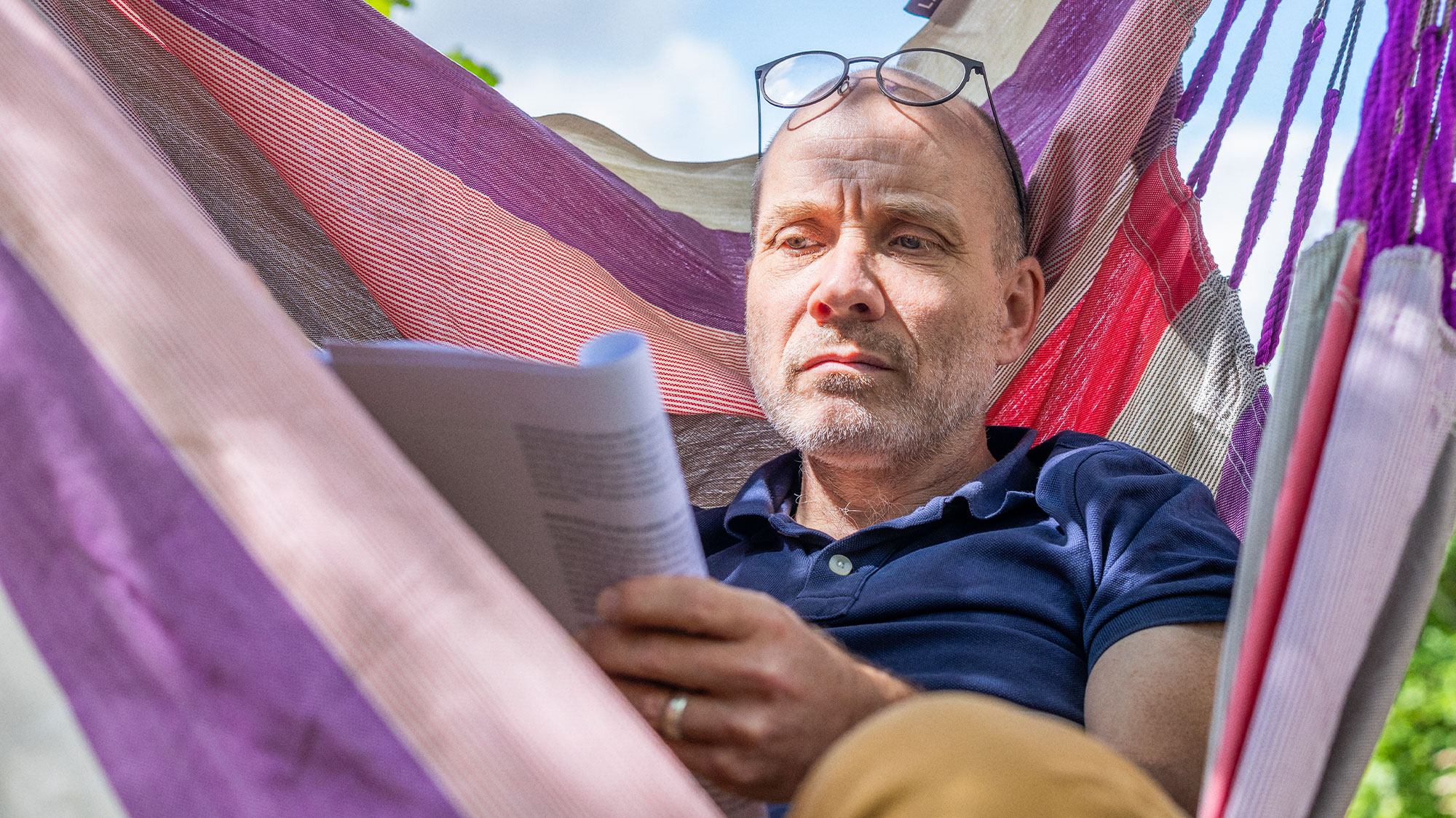 Henrik Berg är övertygad om att det allra viktigaste i skolan är ansträngningen.