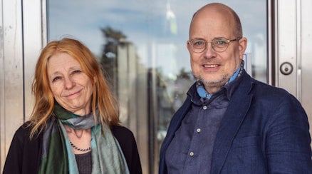 Ett porträtt av Agneta Gulz och Magnus Haake