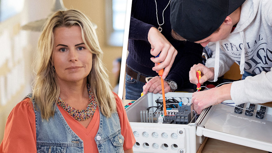 Anna Olskog, ordförande för Sveriges Lärare.