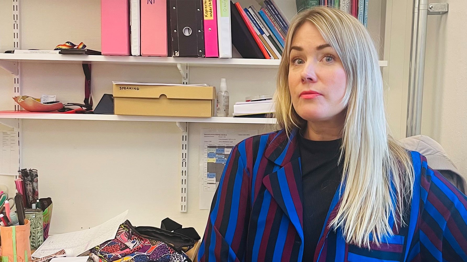 Ett porträtt av Ulrica Björkblom Agah