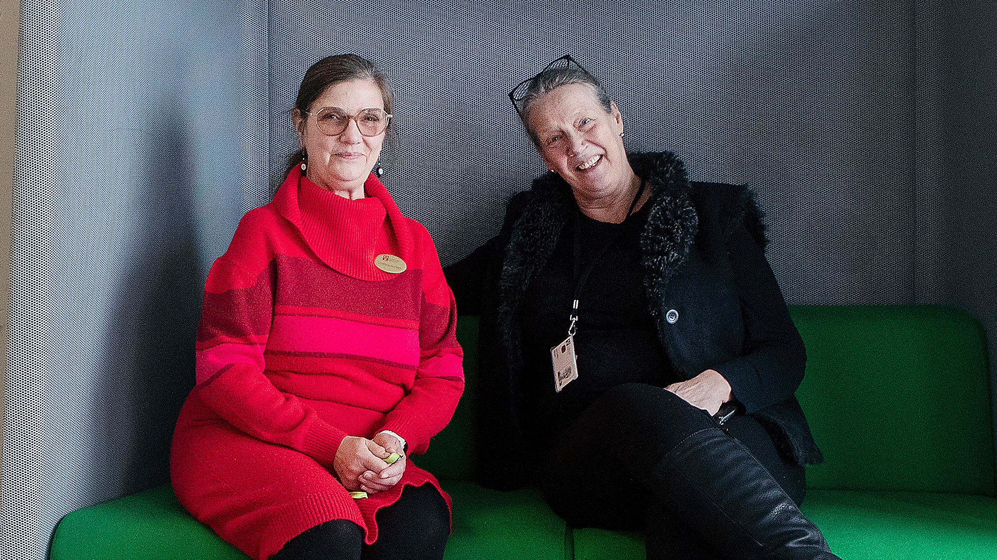 På Iggesunds skola har Sveriges Lärares skyddsombud Christina Nordén och biträdande rektor Ann-Christin Blückert varit med om hur arbetsmiljön gick från bullrig till behaglig.