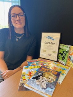Emma Simonsson, lärare för klass 4 på Färnäs skola i Mora.