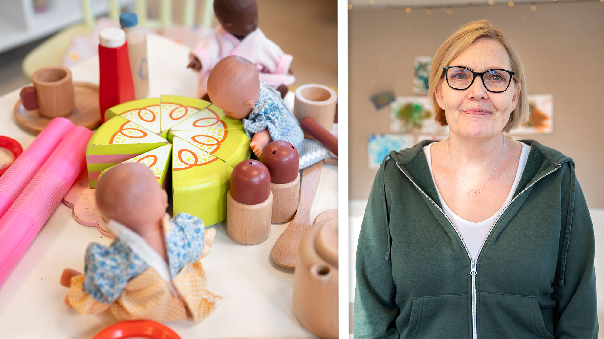 Förskolan Fröhuset Kista Stockholm läraren Carita Söderberg