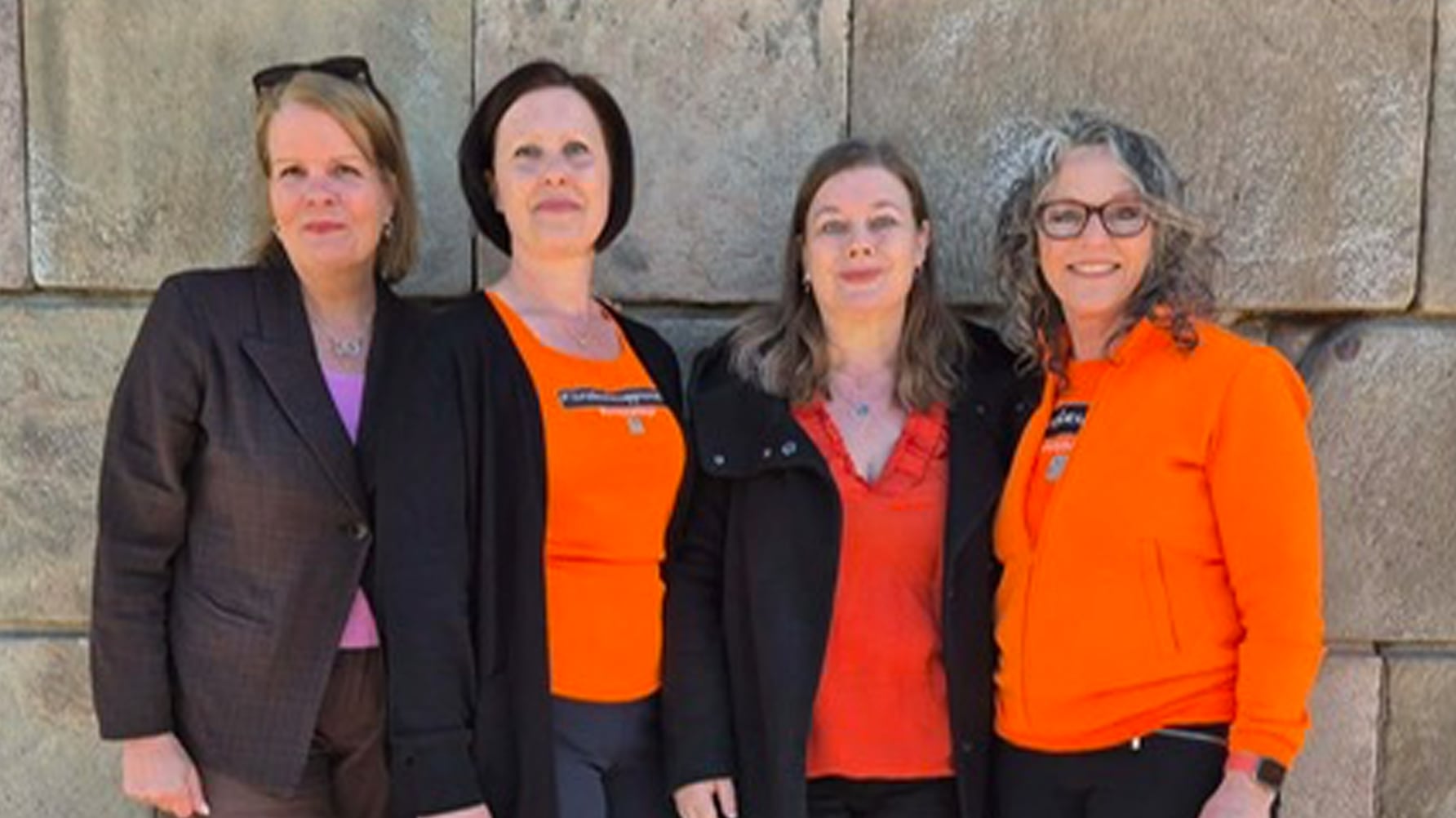 En bild av Pia Rizell, Anki Jansson, Malin Ragnegård och Katrin Nörthen