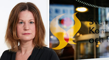 Jeanette Hedberg och logotyperna för Sveriges kommuner och regioner och Sveriges Lärare