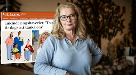 ”Lärarnas vittnesmål visar återigen på en helt ohållbar situation”, säger skolminister Lotta Edholm efter att ha läst Vi Lärares granskning..