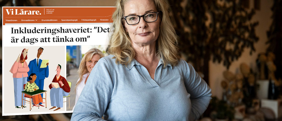 ”Lärarnas vittnesmål visar återigen på en helt ohållbar situation”, säger skolminister Lotta Edholm efter att ha läst Vi Lärares granskning..