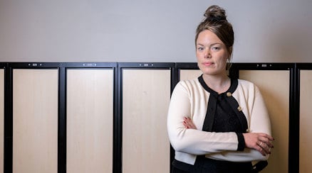 Nathalie Palm syv på anpassad skola i Ängelholms kommun.
