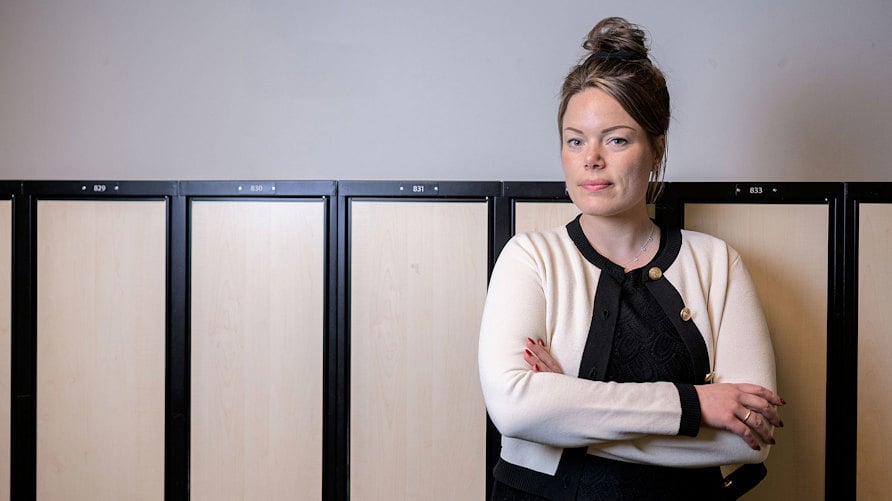 Nathalie Palm syv på anpassad skola i Ängelholms kommun.