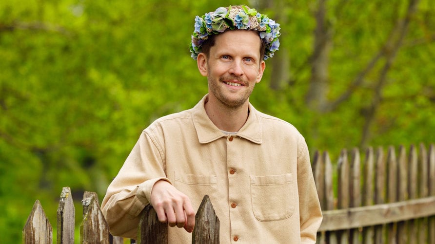 Gymnasieläraren Robin Olovsson, 39, är en av sommarpratarna i P1 i Sveriges Radio.