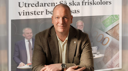 Robin Smith, förste vice ordförande för Sveriges Lärare