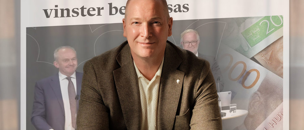 Robin Smith, förste vice ordförande för Sveriges Lärare