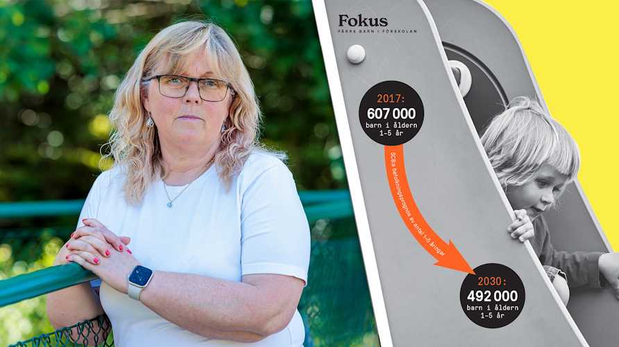 Förskolläraren Susanne Ekström i Göteborg, fick beskedet att hon måste sluta på sin förskola och söka vikariat på en förskola.