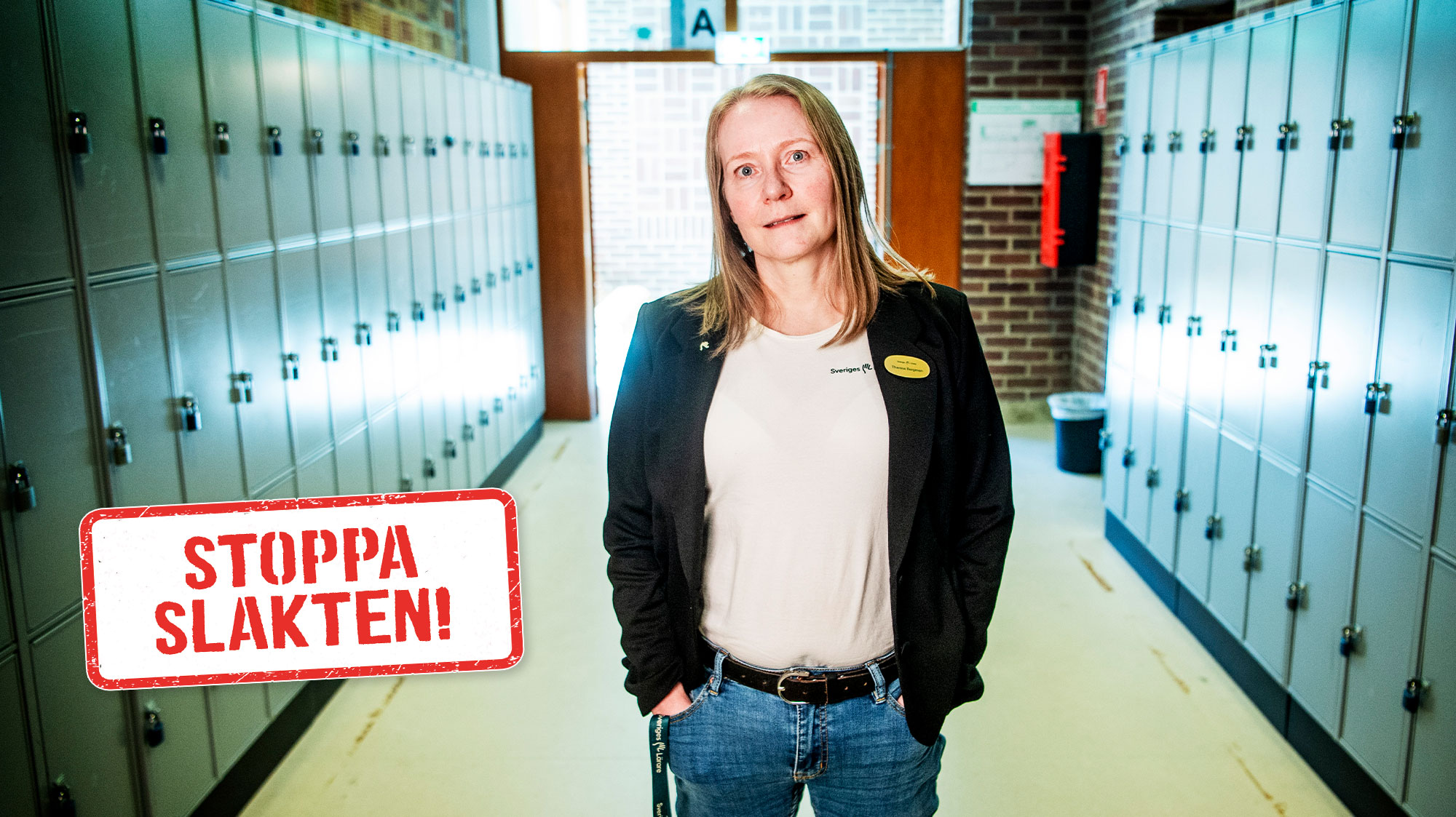 Therese Bergman är ordförande för Sveriges Lärare i Trelleborg.