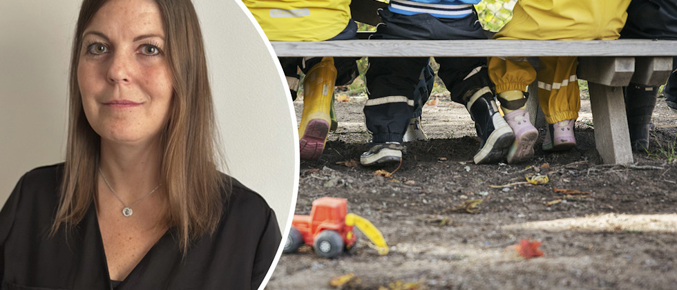Förskolläraren Elin Olausson berättar om ohållbar arbetsmiljö i förskolan.